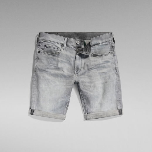 3301 Slim Denim Shorts | グレー | G-Star RAW® JP